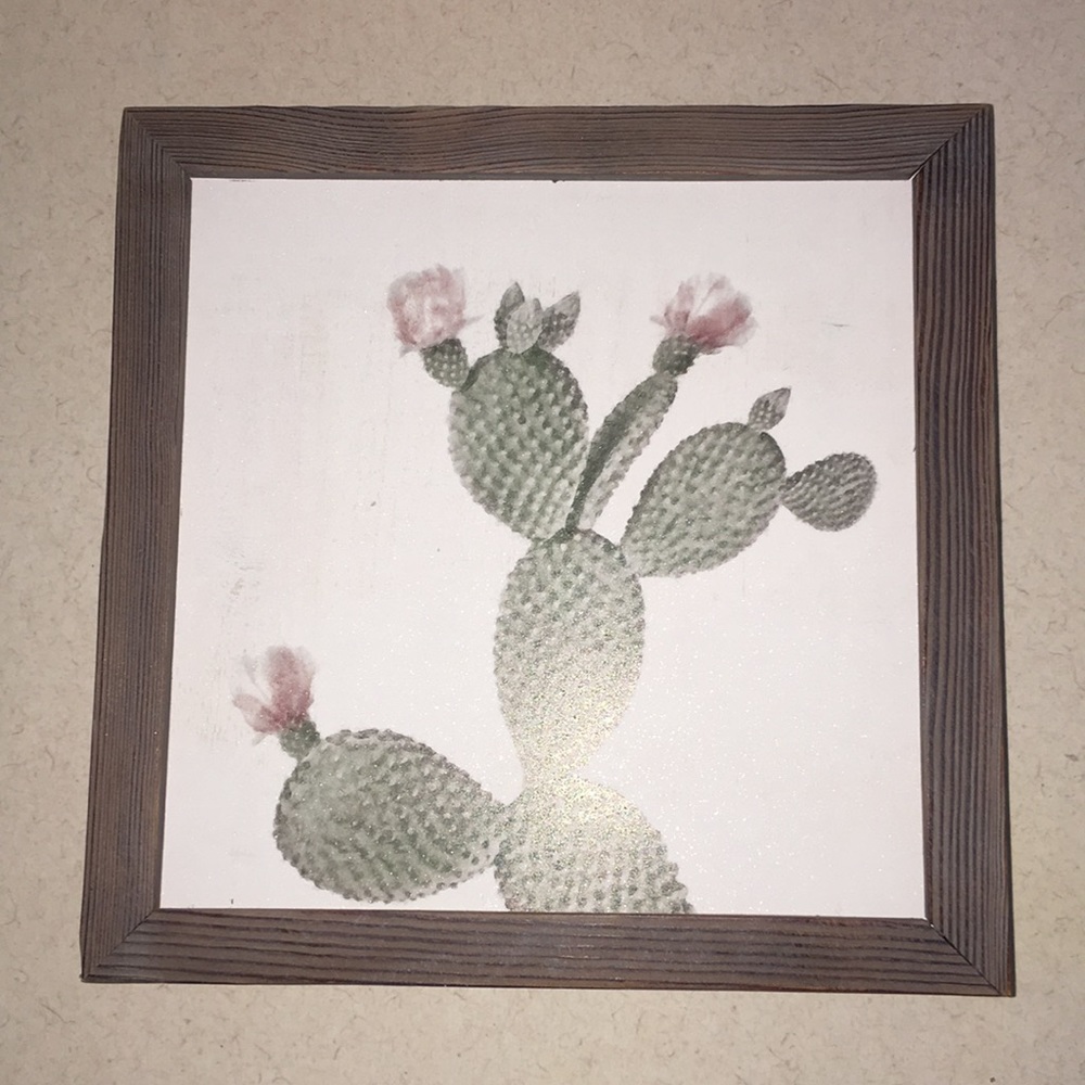 cactus wall decor
